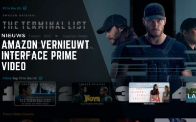Amazon vernieuwt interface Prime Video