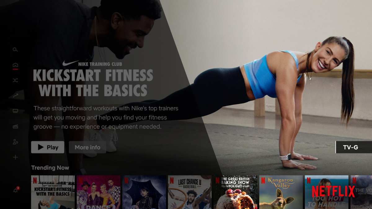 Netflix opent online sportschool met lancering van Nike Training Club-lessen