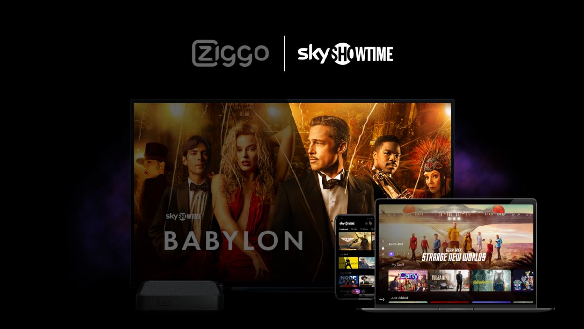 Samenwerking Ziggo en SkyShowtime